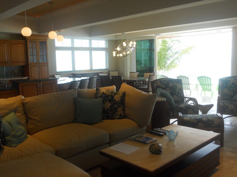 Manasota Key Custom Beach Home - Living Area