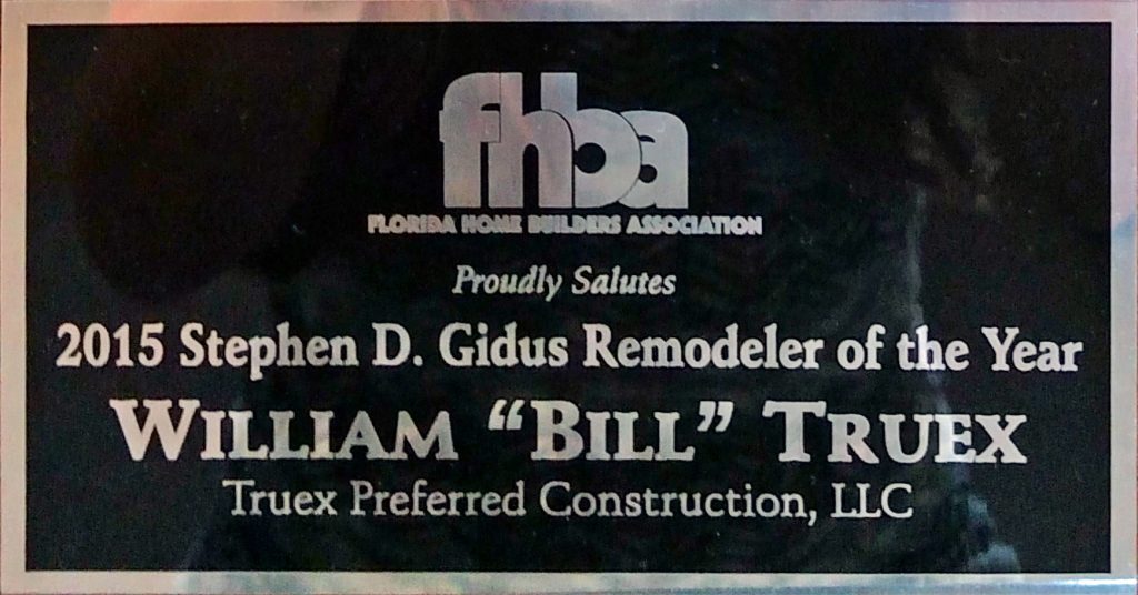 FHBA Homebuilder of the Year Trophy